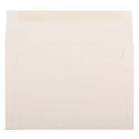 JAM Paper A9 Strathmore Invitation Envelopes - 5.75" x 8.75" - Natural White Wove - 50 Pack (31911141I)-Natural White Wove Paper Envelopes