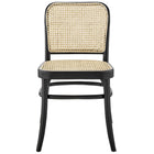 Modway Winona Wood Dining Side Chair - Black - 2 Pack-9