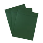 JAM Paper 9" x 12" Open End Catalog Envelopes, Dark Green, 25 Pack (31287529)-Gummed closure