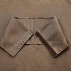 Outsunny 10' L x 10' W Gazebo Curtains with Zipper Doors, Hooks/C-Rings for Patio, Only Curtains - Brown-Double-sided zipper allows you to open and close easily from both inside and outside