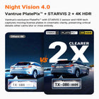 Vantrue N4 Pro S 4K 3-Channel Front, Inside and Rear Dash Cam with 64 GB SD Card-Optimized recording mode focuses system power on the road to extend recording time and reduce operating temperature