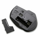 Verbatim Notebook 6-Button Deluxe LED Wireless Mouse - Black-Scroll Wheel - Easily scroll within web browser or documents, no need to move mouse.