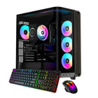 iBUYPOWER Trace X Gaming Desktop PC - Intel Ultra 7 265F - GeForce RTX 5070 12 GB - 16 GB DDR5 RAM - 1 TB NVMe SSD - Windows 11-Intel Core Ultra 7 265F CPU (processor) to handle all system workloads