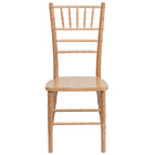 Flash Furniture HERCULES Series Natural Wood Chiavari Chair-Chiavari Seating