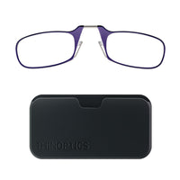 ThinOptics 2.0 Violet Lecteur avec Pod Noir Universel - Violet-Le produit comprend les lunettes de lecture ThinOptics et l'étui universel avec un adhésif sans résidu à coller sur votre téléphone / étui ou toute autre surface dure et plate