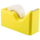 JAM Paper Modern Tape Dispenser, Yellow-Colourful Tape Dispenser