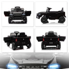 Qaba 12V Licensed Dodge RAM 3500 Electric Kids Ride on Car - Black-Both parental remote and kid's manual control for versatile, safe fun 