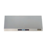 KUCHT KRH4820A 48" 1200 CFM Under‑Cabinet Range Hood - Stainless Steel-High quality 1.0 mm thickness 304 grade stainless steel pro-style range hood will enhance the look of your gourmet kitchen