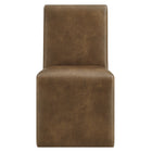 Modway Emory Vegan Leather Dining Side Chair - Canyon-8