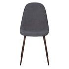 FurnitureR - Chaise de Salle à Manger en Tissu - Gris - Paquet de 4-6