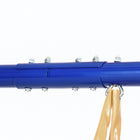 Outsunny - Ensemble de balançoires en métal 5 en 1 avec balançoire soucoupe, toboggan, balançoire à bascule, planeur, siège de balançoire, échelle - multicolore-Un cadeau merveilleux pour les enfants afin de promouvoir leur bien-être général 