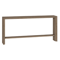 Hudson&Canal - Console Osman 64" L - Chêne gris vieilli-Un design contemporain moderne pour votre entrée, votre salon, votre bureau et plus encore