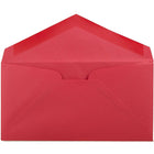 JAM Paper Enveloppes format livret Bright Hue en papier recyclé avec ferm. gom., 3 7/8 x 7 1/2 po, rouge festif, 100/pqt-Taille : Mini (3 7/8 x 7 1/2 po)
