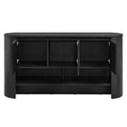 Modway Duval 62" Oval Sideboard - Black-8