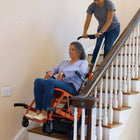 Mobile StairLift Helix Portable Stair Wheelchair - Assorted Colours-Quiet motorized operation minimizes disturbance in home and facility environments