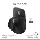 Logitech MX Master 4 Ergonomic Wireless Mouse - Black-11