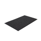 Edgewood Style-Point Medium Traffic Carpet Mat - 4' W x 8' L - Charcoal-Medium Traffic