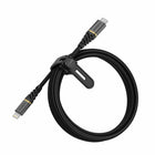Otterbox Charge/Sync Lightning to USB-C Premium Cable - 6ft - Black-Proven rugged, tough and built to outlast