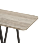 Manhattan Comfort Celine 47.24" Modern Console Table - Rustic Grey-Top Board Made of High Quality Manufactured Wood with Veneer