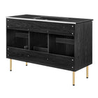 Modway Chaucer 48" Single Sink Bathroom Vanity - Black-8