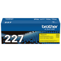 Brother TN227 Yellow Toner Cartridge, High Yield-Produces crisp, professional output