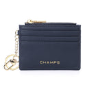 Champs Iconic Keychain Cardholder - Navy-RFID Blocking Card Holder