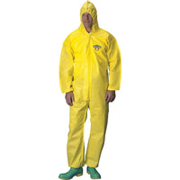 Lakeland, Chemmax 1 Coveralls, X-Large, Yellow - 6 Pack-Qty/Pk - 6