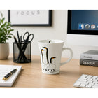 Oscardo Friends by Benjamin Chee Chee Porcelain Mug - 295ml-Stackable Mug Feature - Optimized for easy storage and space saving organization