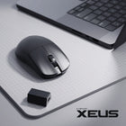 Cybeart Xeus Ultra-Light Tri-Mode Wireless Gaming Mouse - Black-TTC optical switches rated for 100M clicks deliver crisp, fast, and reliable performance. 300mAh battery lasts up to 34 hrs at 1000Hz or 12 hrs at 8000Hz for uninterrupted gameplay