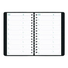 Blueline 2026 Essential Two-Day Planner - 8" x 5" - Black - Bilingual-Note box on each page