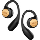 House Of Marley Liberate Open-ear True Wireless Earbuds - Signature Black-Long playtime (6-hour-playtime, 20-hour playtime with case)
