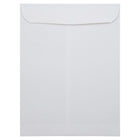 JAM Paper Open End Envelopes w/ Security Tint - White - 9" x 12" - 500 Pack-Size: 9 x 12 open end envelopes / 9 in. x 12 in. / 9" x 12" / 229mm x 305mm