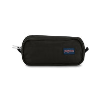 JanSport Large Accessory Pouch - Black-Two Pocket Pouch/Securely stores daily essentials