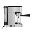 Salton Barista+ 3-in-1 Espresso, Cappuccino & Latte Machine with Milk Removable Container-Powerful Frothing: Create a rich, creamy froth with the powerful steam pressure, perfect for crafting luxurious cappuccinos and lattes that rival your favorite coffee shop