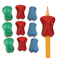 The Pencil Grip 3-Step Pencil Grip Training Kit - 3 Pack-The "super hero cape" over the fingers provides maximum structure and reinforcement of proper positioning