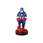 Exquisite Gaming Marvel: Captain America Cable Guy Controller Holder & Phone Stand-AGE: 15+