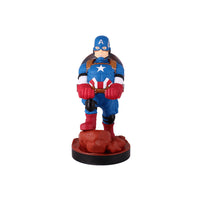 Exquisite Gaming Marvel: Captain America Cable Guy Controller Holder & Phone Stand-AGE: 15+