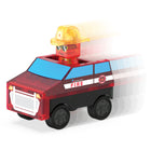 Magna-Tiles Fire Rescue 27-Piece Magnetic Construction Set-Always Compatible: All pieces are compatible with and complementary to all other MAGNA-TILES sets, including our fan-favorite Builder, Downhill Duo and Classic sets