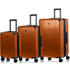 CHAMPS Element  3-Piece Expandable Hardside Luggage Set - Copper-Polycarbonate Material
