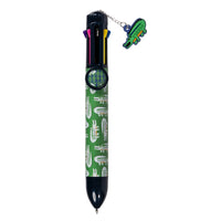 Pep Rally 8-in-1 Coloured Pen - 0.7mm - Assorted - Wild at Heart-8-in-1 multicolour ballpoint pen