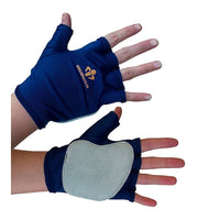 Impacto 501-10 Fingerless Impact Glove Liner, Medium-Anti-impact and anti-vibration work glove