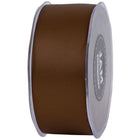 JAM Paper Double Faced Satin Ribbon - 1 1/2" W x 25 yd. - Chocolate Brown-Our decorative ribbon is made from the highest quality double-faced satin, which features a smooth finish!