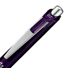 Pentel - EnerGel Couleurs Sombres Rétractable Stylo à Encre Gel, (0,7mm) Pointe en Métal, Encre Bordeaux-Noir, 10PC Paque-Prise caoutchoutée permet un grand confort d’écriture et un meilleur contrôle.