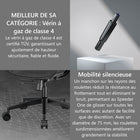 COUGAR - Fauteuil inclinable et pivotante en maille Speeder One - Noir-16