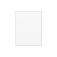 LUX ? Papier cartonné 8 1/2 x 11 po, cristal métallique, 1000/boîte (81211-C-30-1000)-Offert en cristal métallique, un blanc doux chatoyant