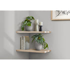 Monarch Specialties 8" Artificial Indoor Alocasia - Table - White Cement Pots - Set of 2-Conveniently set in grey cement pots with a white zig-zag design, these indoor only artificial plants have adjustable life-like green leaves that can be carefully arranged to your liking