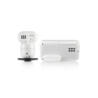 Motorola PIP1610 Connect Wi-Fi HD Motorized Smart Baby Monitor - White-Infrared Night Vision - Even when it's dark, keep an eye on your baby