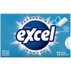 Excel Sugar Free Peppermint Chewing Gum - Single Pack - 12 Pellets-Sugar Free Peppermint Chewing Gum