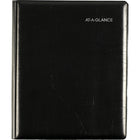 AT-A-GLANCE 2026 Executive Weekly/Monthly Planner - 8-3/4" H x 6-7/8" W - Black - English-12 months tabbed: January 2026 - December 2026