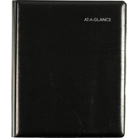 AT-A-GLANCE 2026 Executive Weekly/Monthly Planner - 8-3/4" H x 6-7/8" W - Black - English-12 months tabbed: January 2026 - December 2026